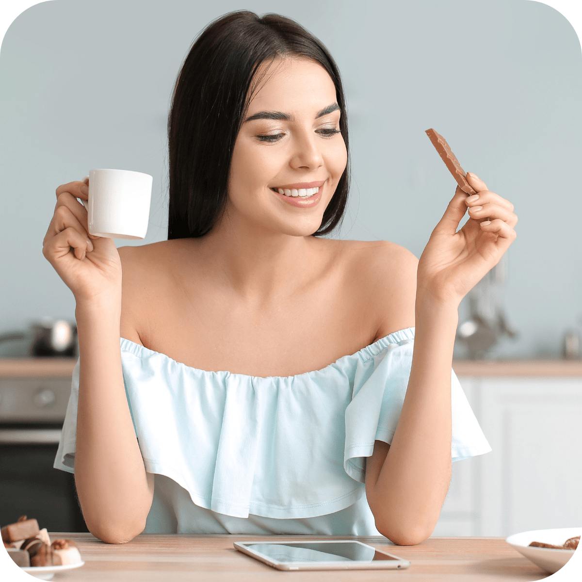The Gentle Power of Chocolate and Positivity