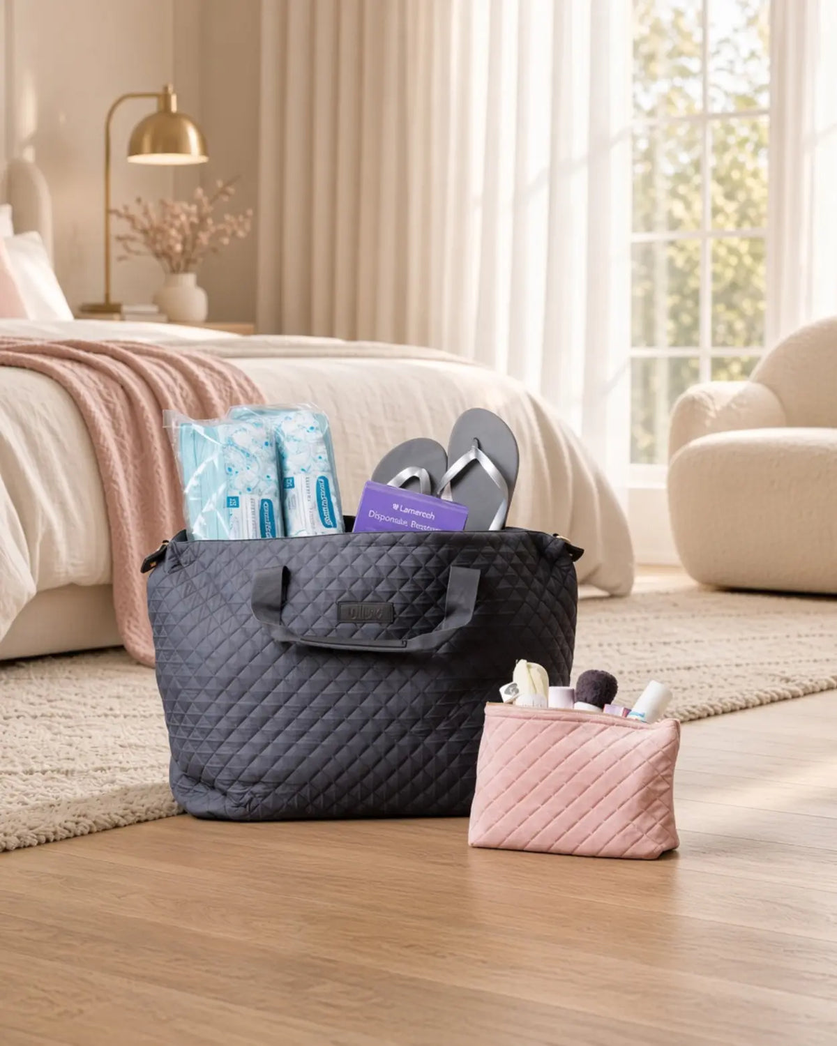 The Compact Packed Hospital Bags