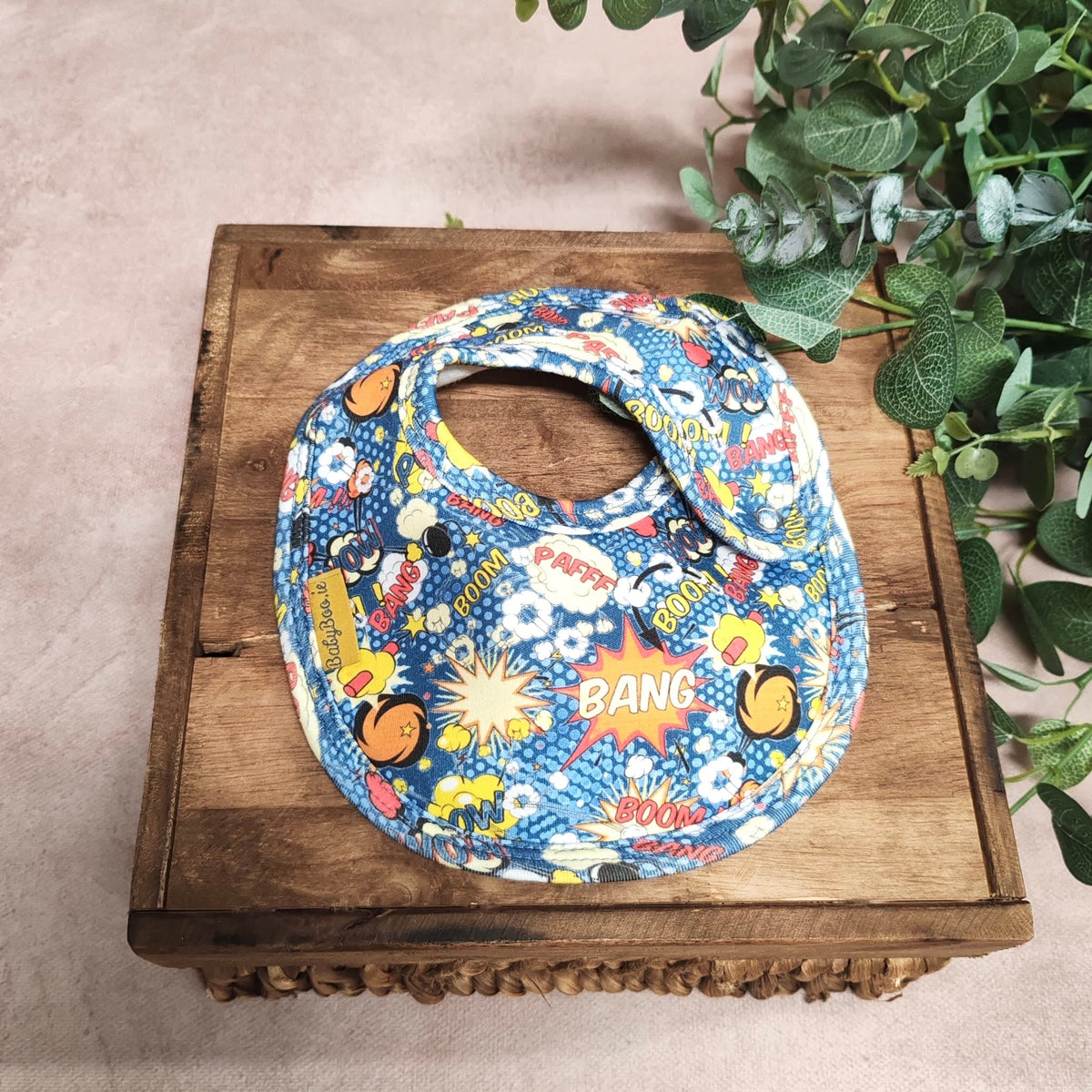 BabyBoo Organic Cotton Newborn Bib ☘️