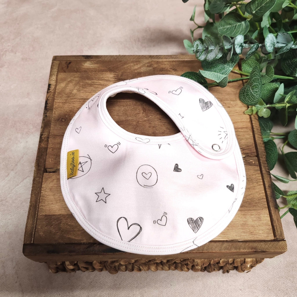 BabyBoo Organic Cotton Newborn Bib ☘️