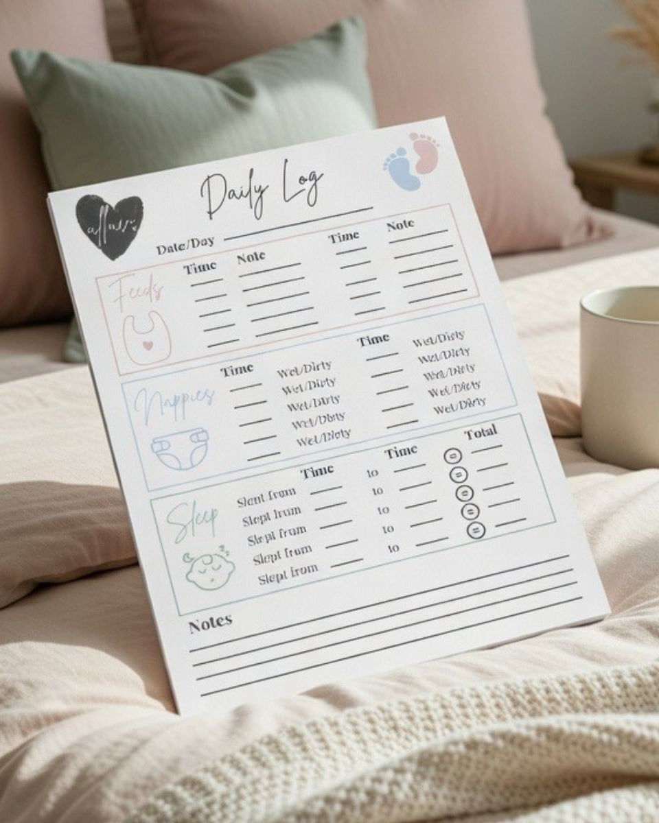 Ulluv Baby Log Notepad