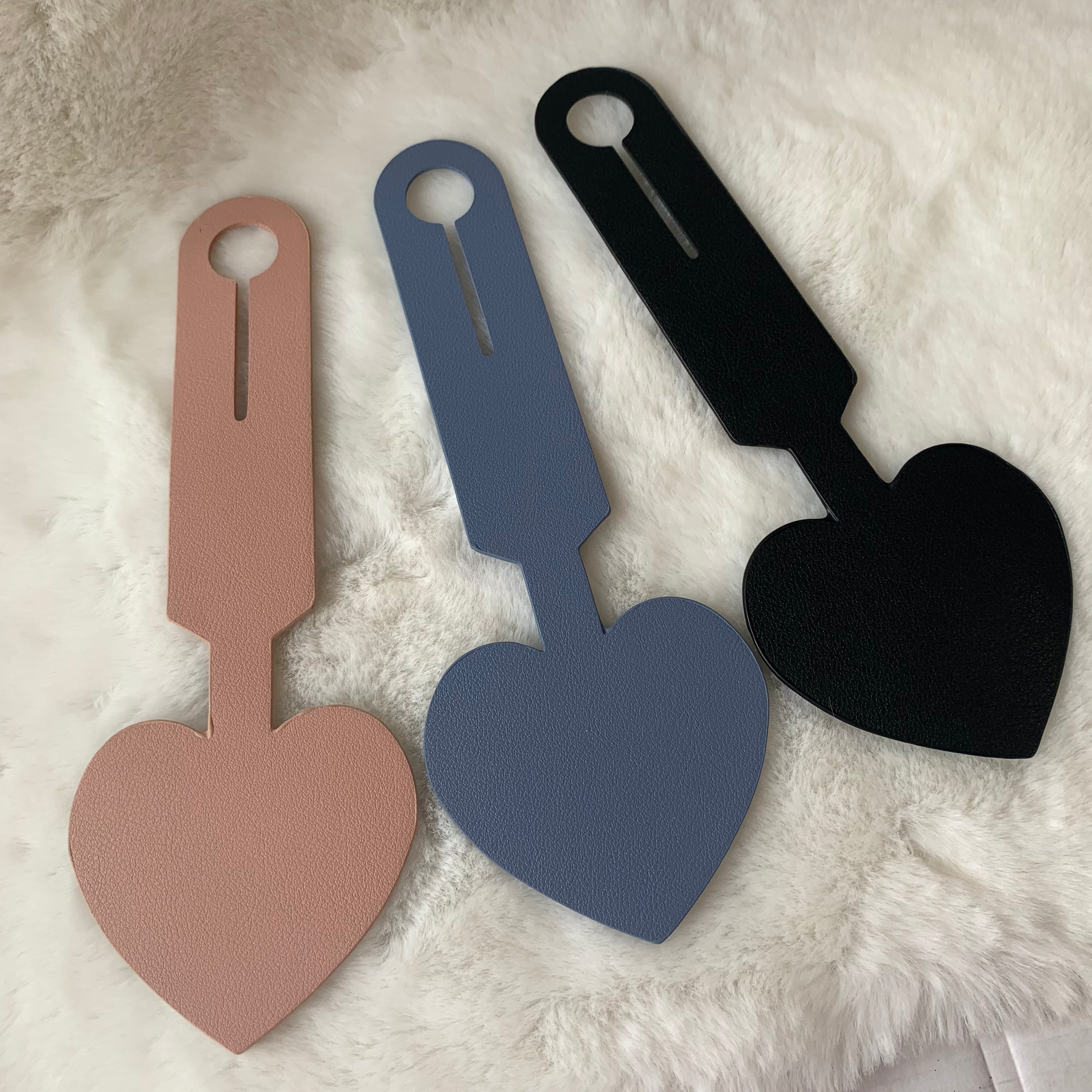 Heart-Shaped Luggage Tags