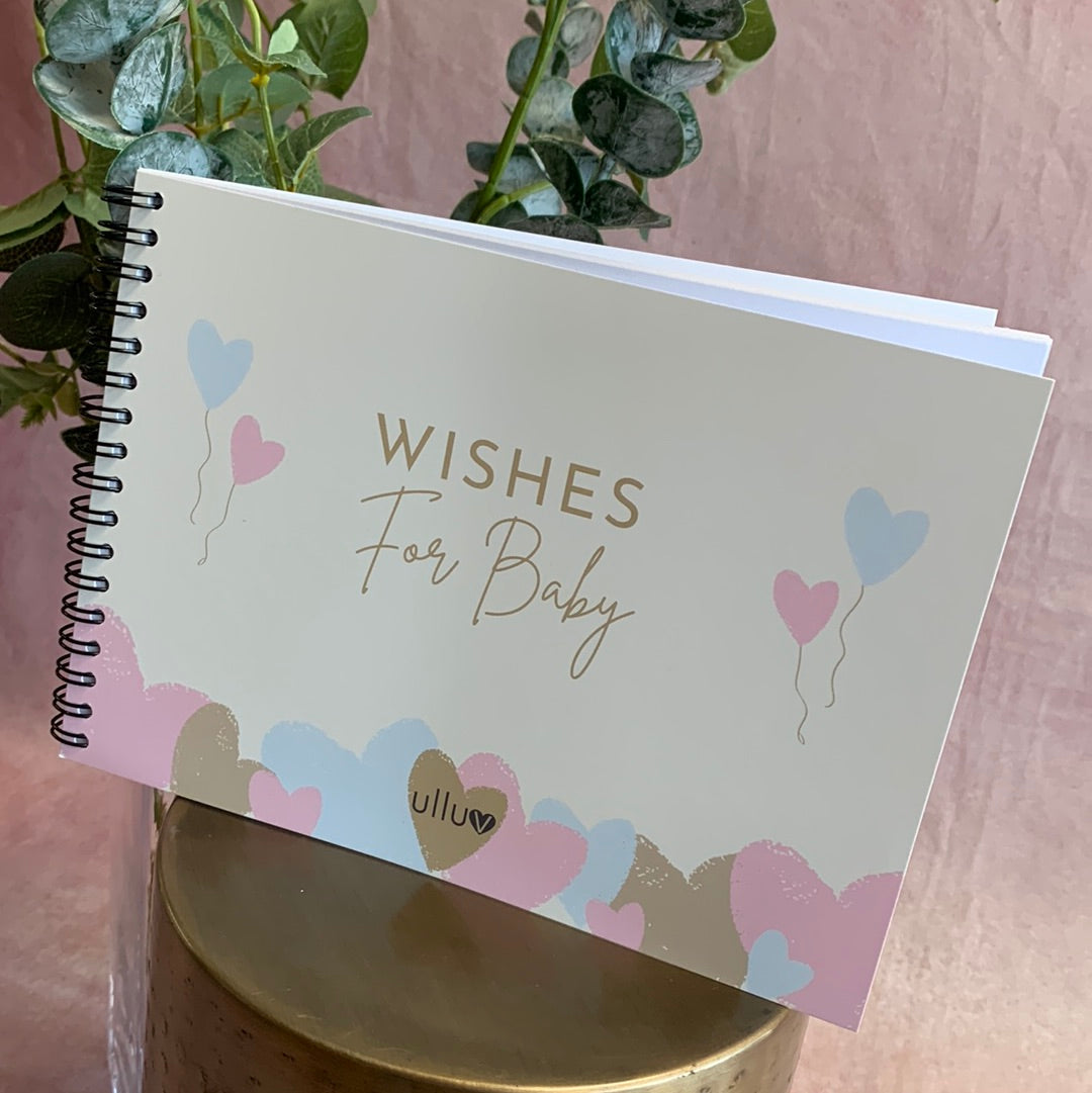 Baby Shower Guest Book - Wishes for Baby ☘️