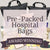 Pre-Packed Hospital Bags