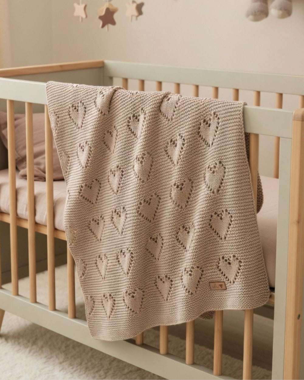 Ulluv Knitted Baby Blanket