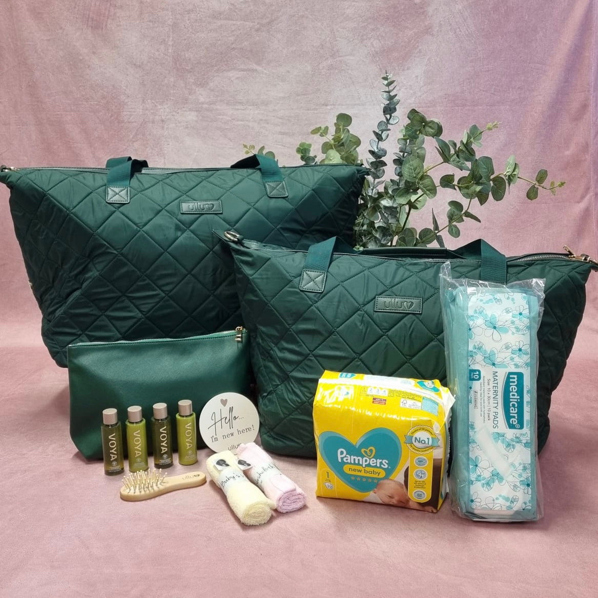 Maternity / Hospital Bag gift set with 5 organisers – BespokeGems