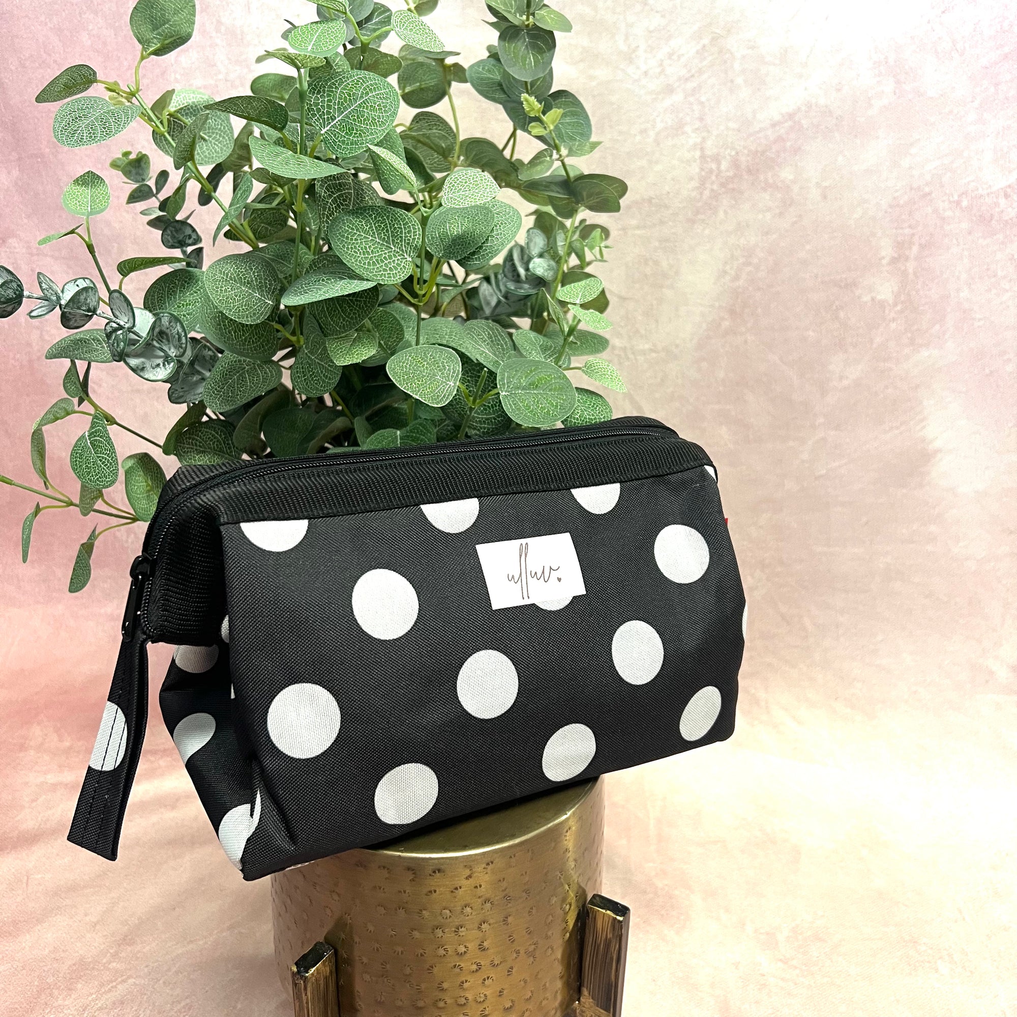 Classic Toiletry Bag - Retro Dots