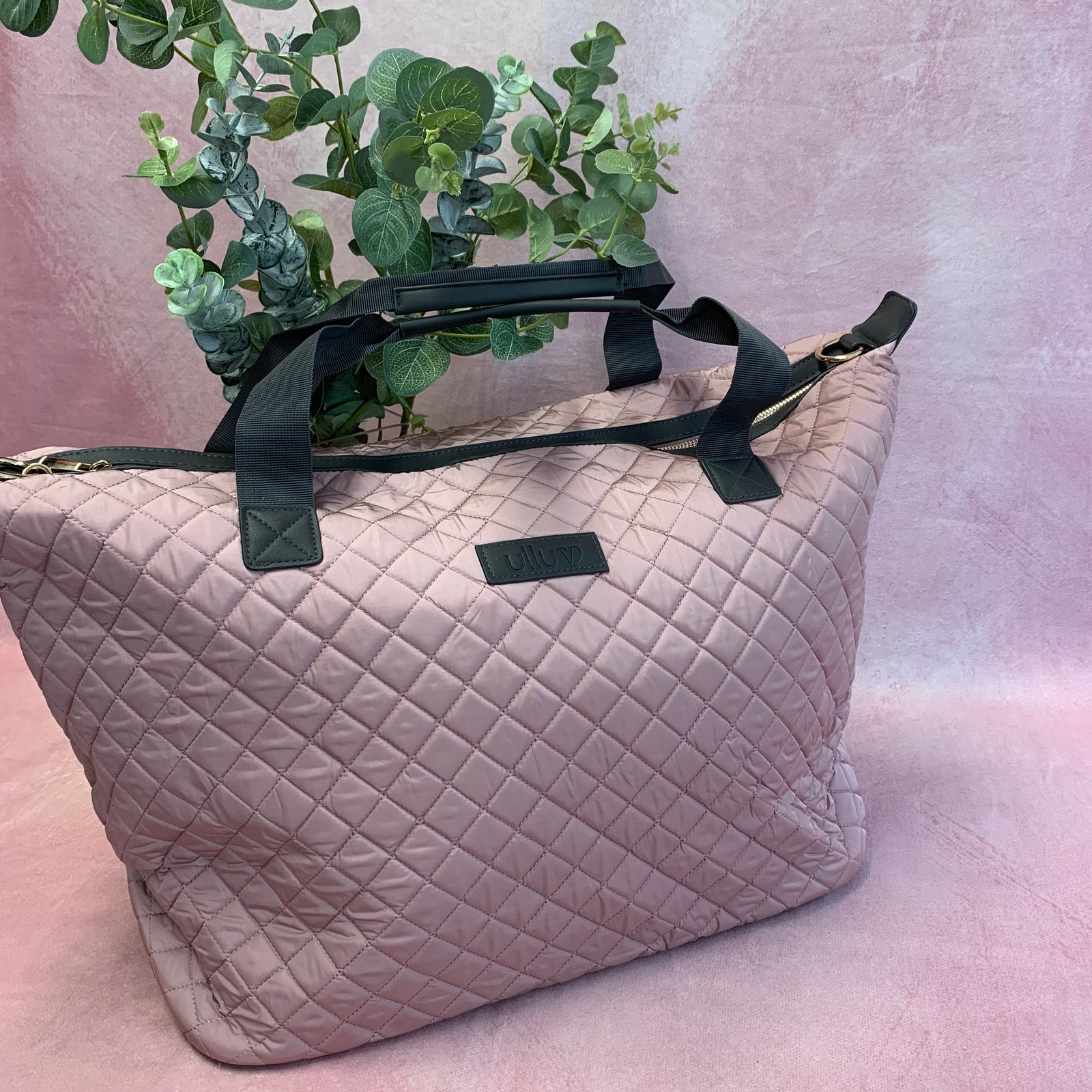 Signature Medium Holdall - Dusky Pink