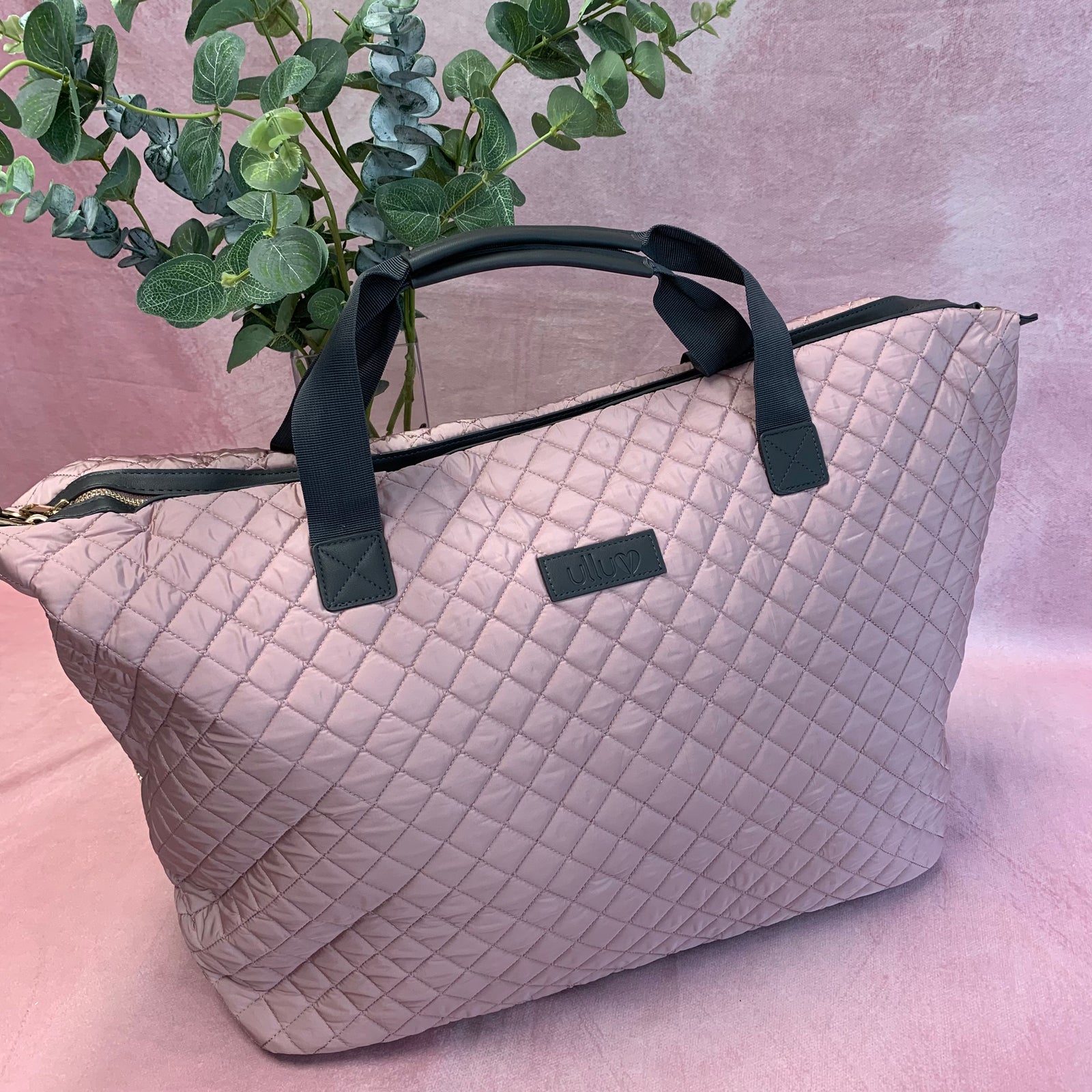 Signature Large Holdall - Dusky Pink