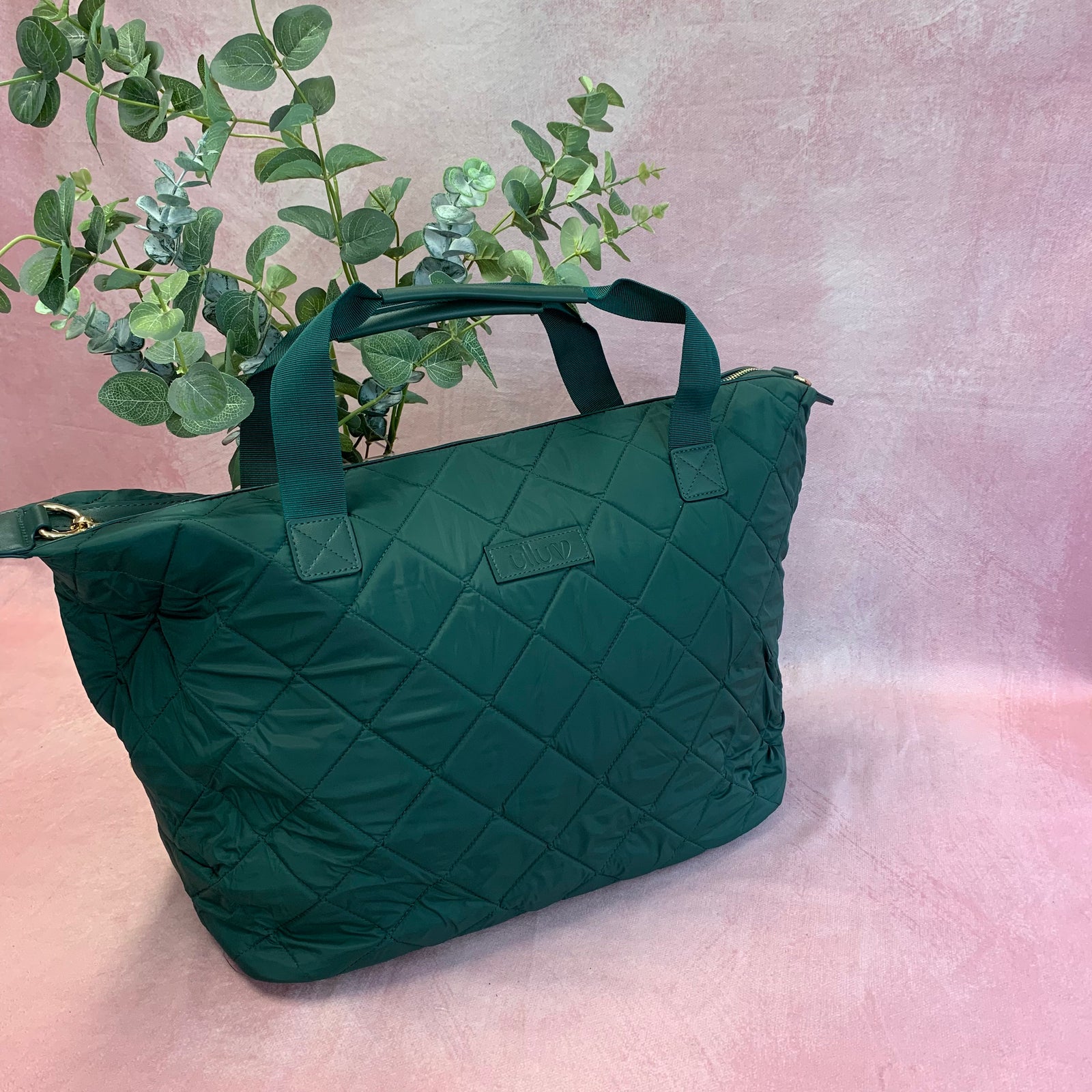 Signature Medium Holdall - Racing Green