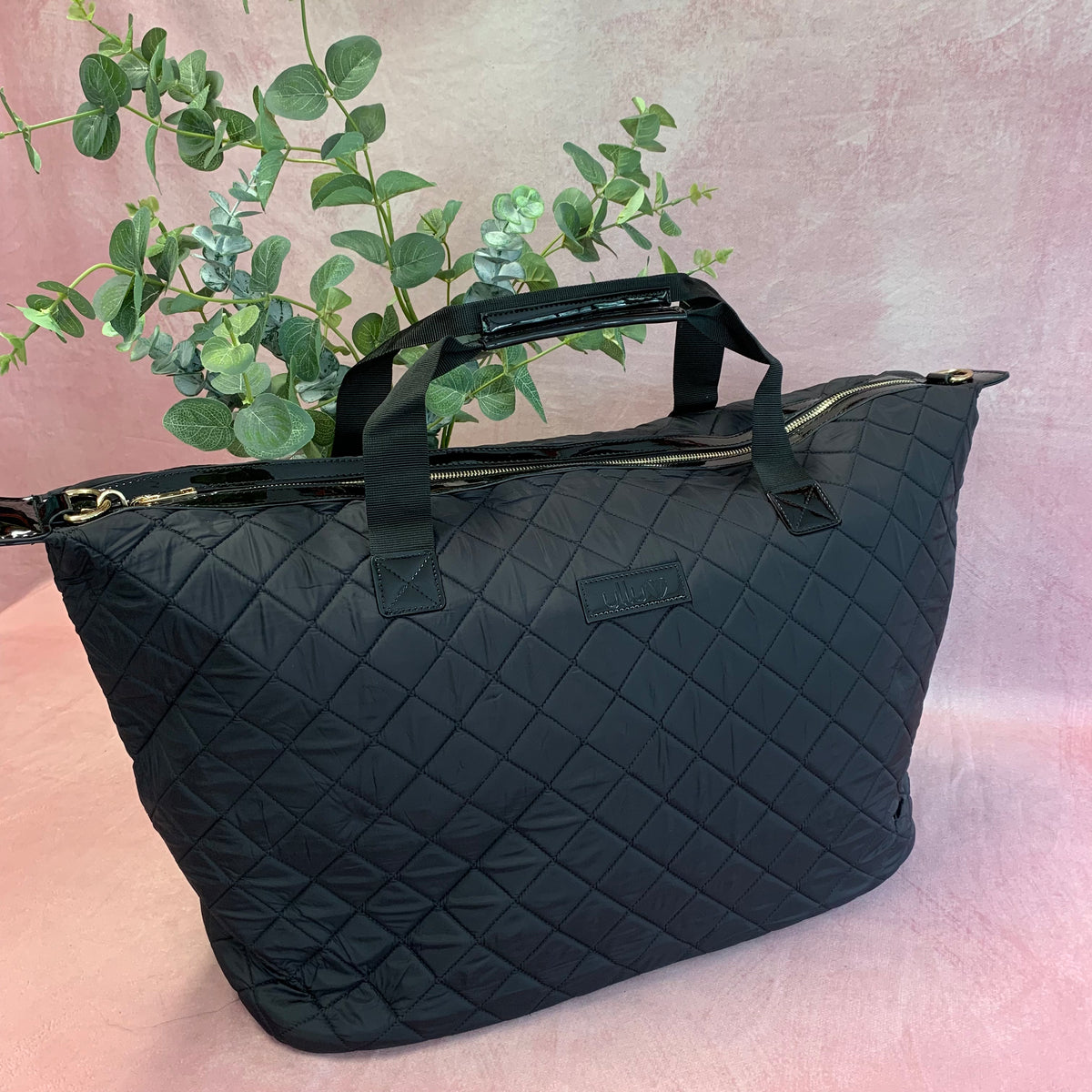 Signature Large Holdall - Midnight Black