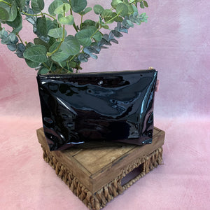 Signature Cosmetic Bag in Midnight Black Ulluv Ltd