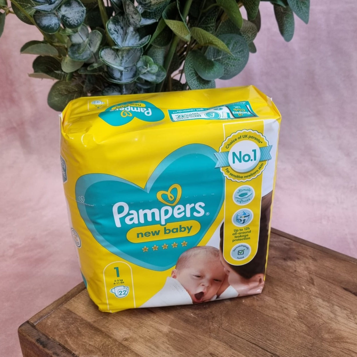 Pampers New Baby Size 1 Nappies