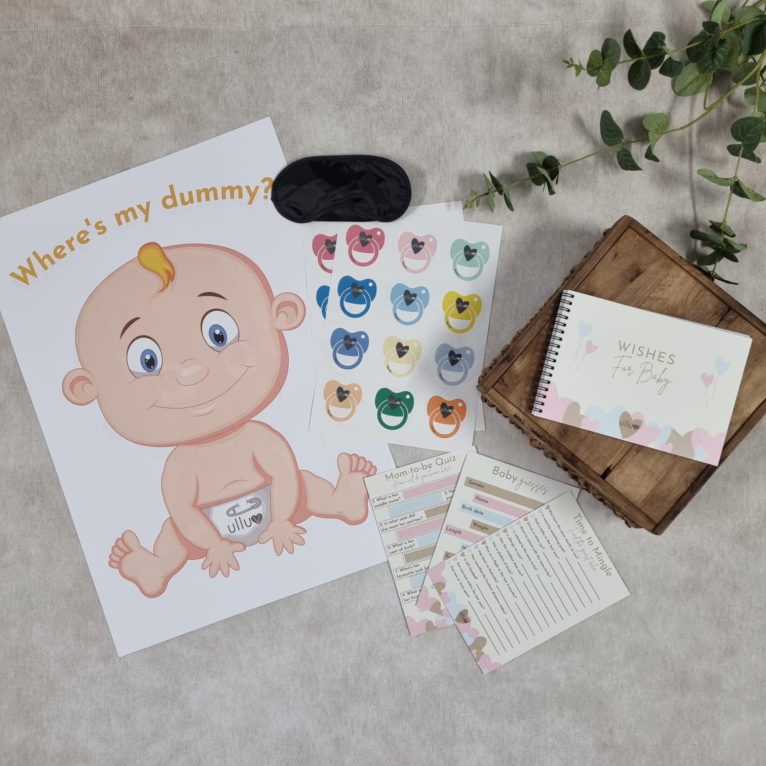 Baby Shower Bumper Pack ☘️
