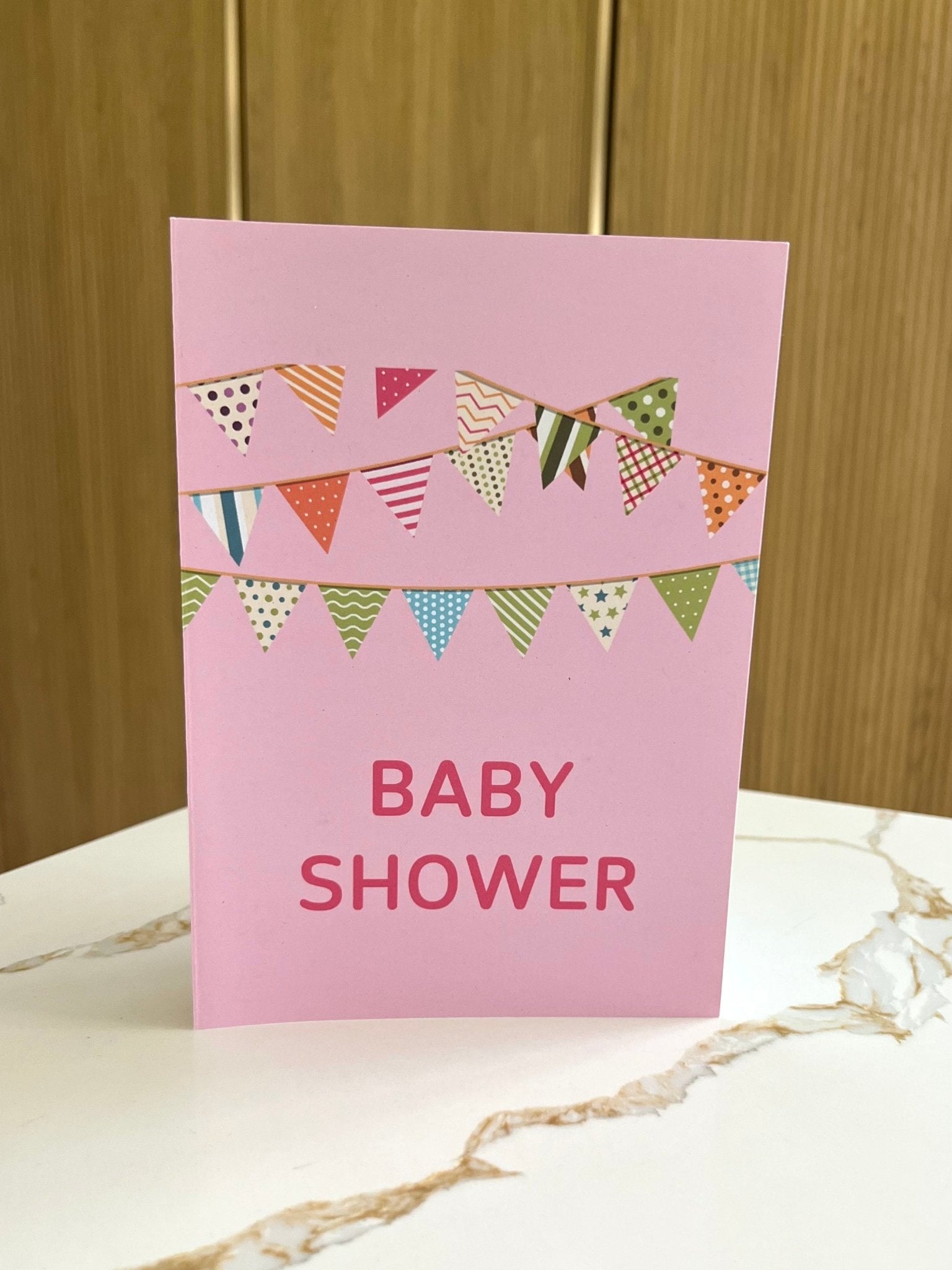 Baby Shower Greeting Card ☘️