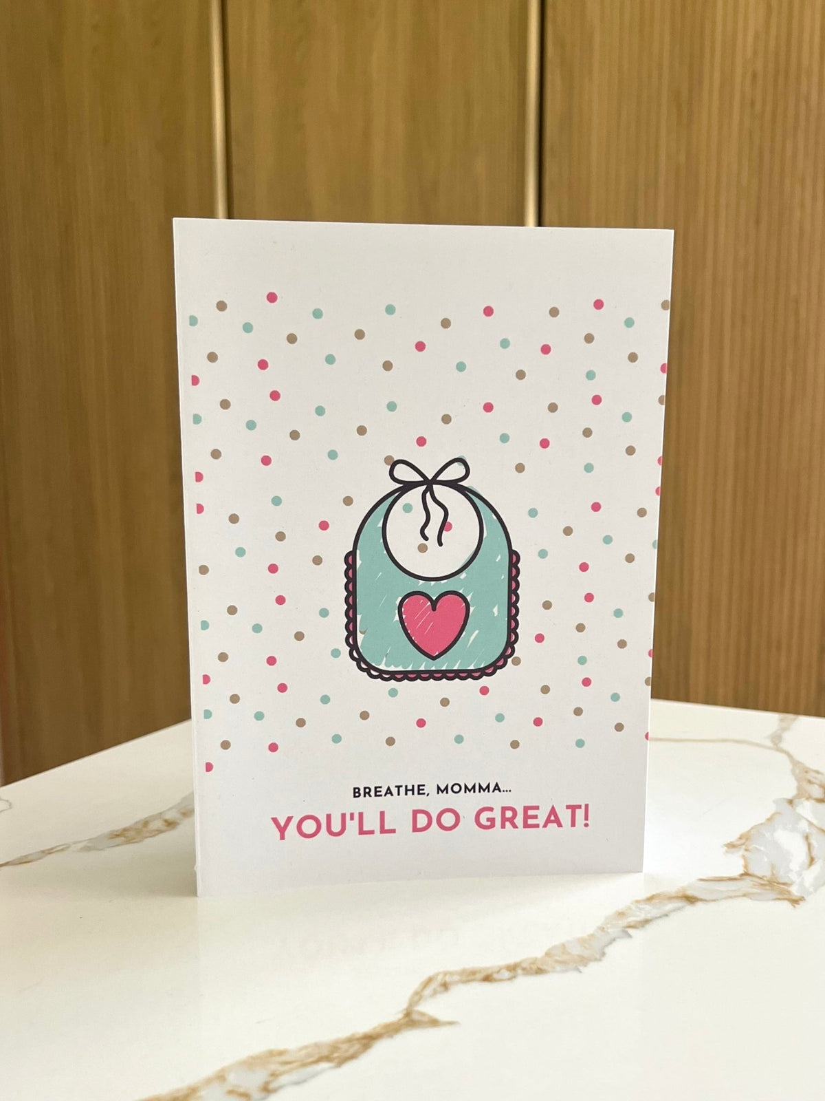 Baby Shower Greeting Card ☘️