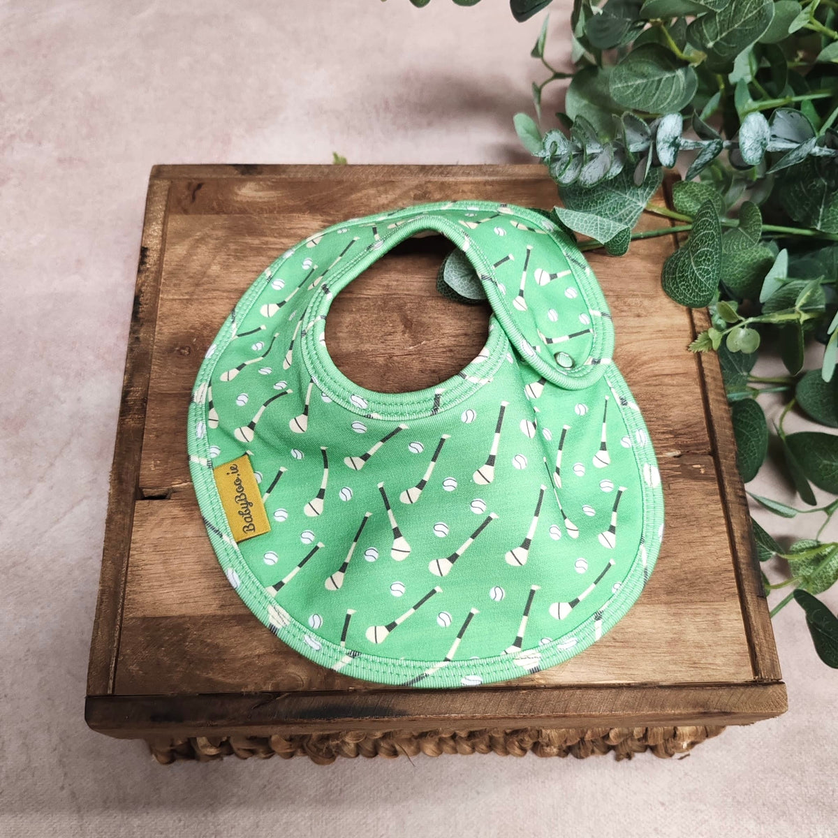 BabyBoo Organic Cotton Newborn Bib ☘️