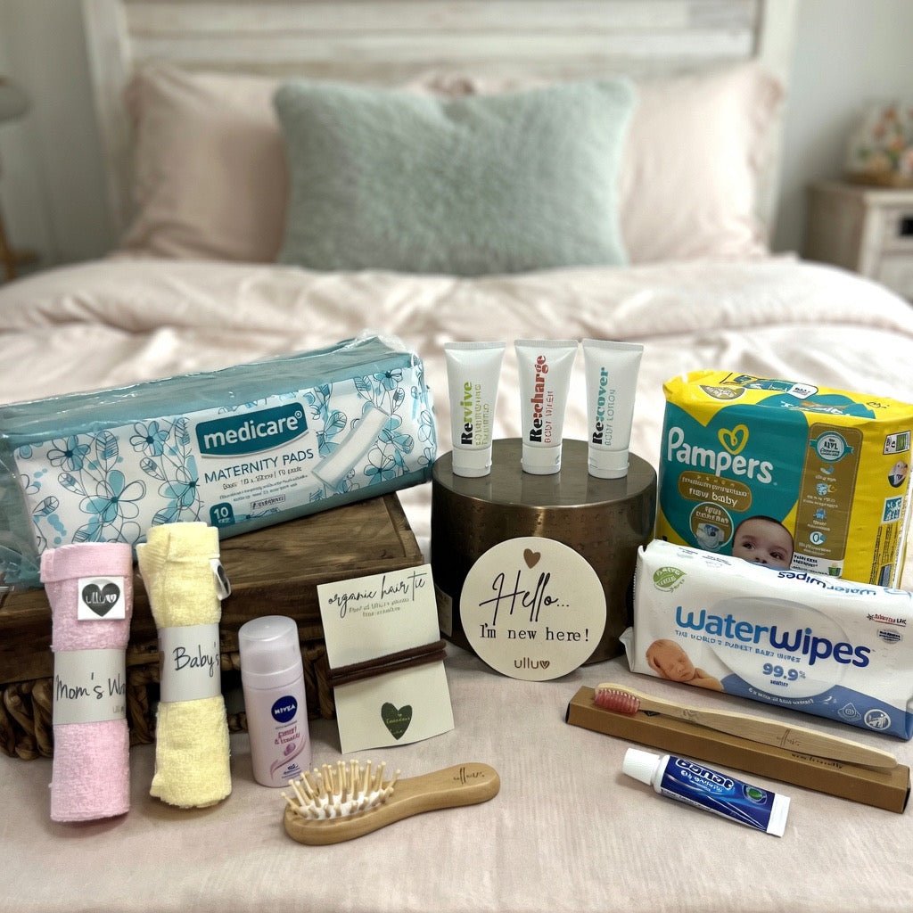 Bronze Hospital Bag Contents Pack