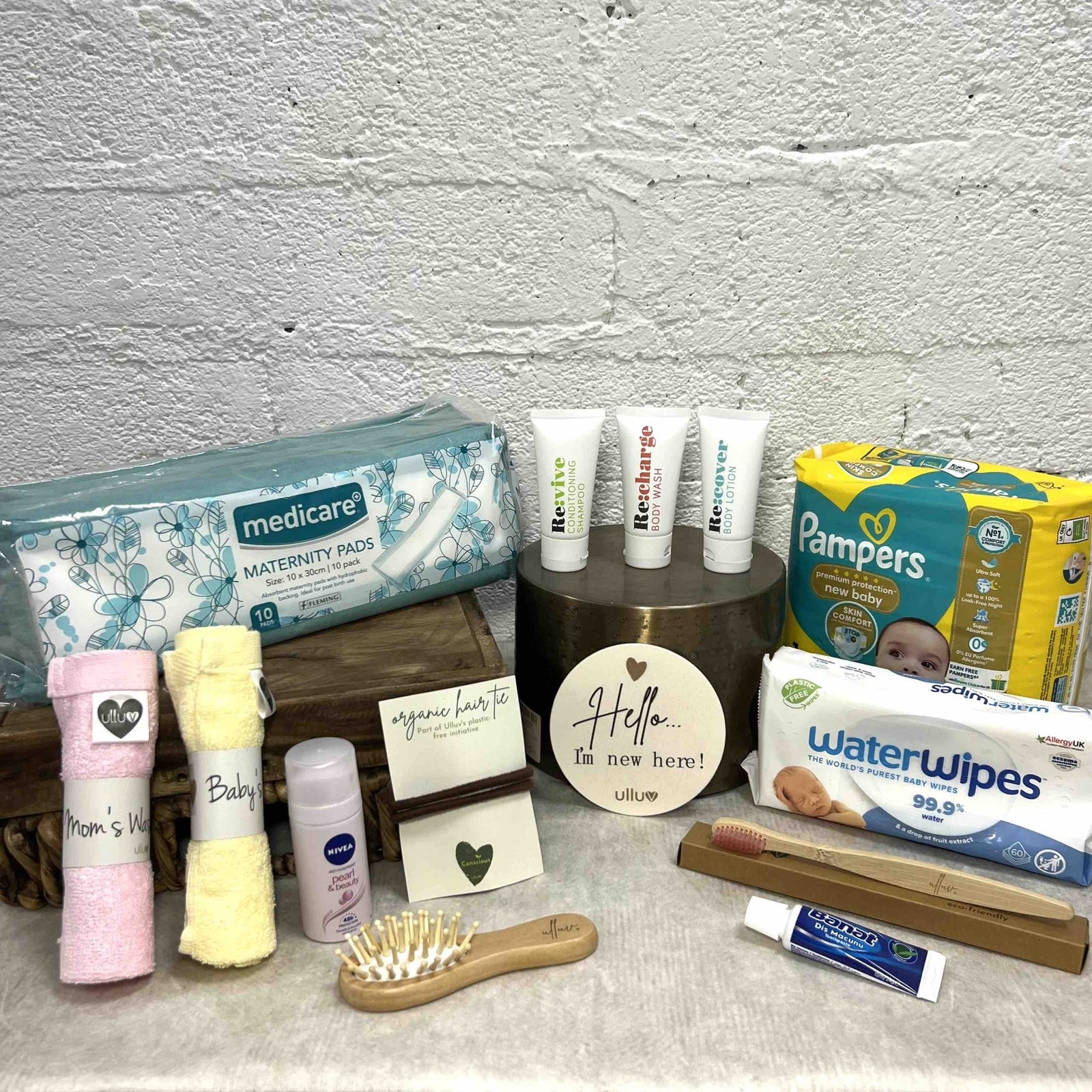 Bronze Hospital Bag Contents Pack