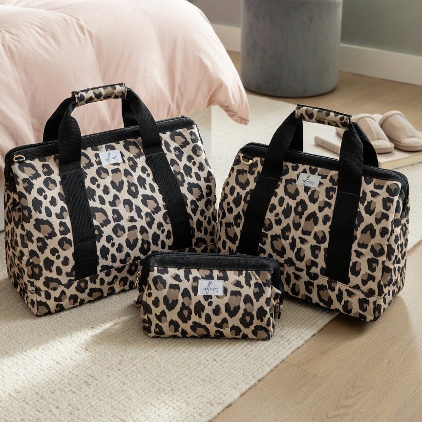 Classic Bag Set - Brown Leopard