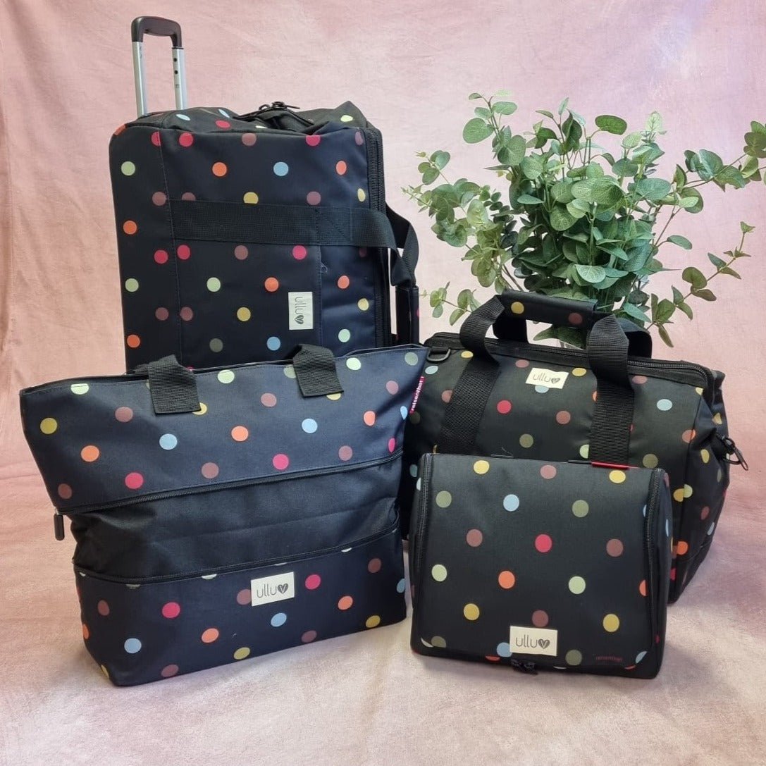 Classic Bag Set - Multicoloured Dots