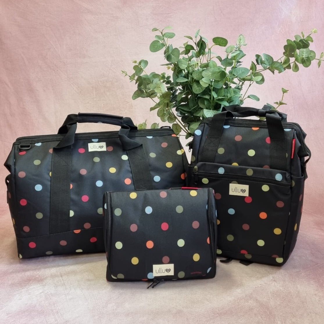 Classic Bag Set - Multicoloured Dots