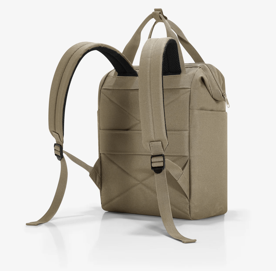 Classic Medium Backpack - Olive Quilted