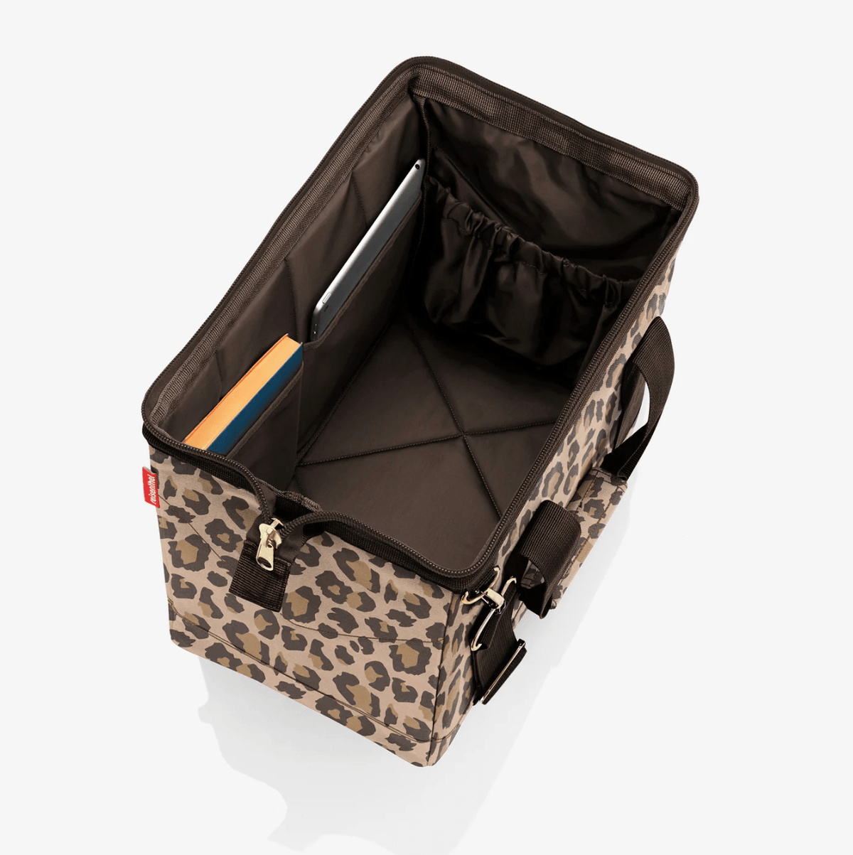 Classic Medium Holdall - Brown Leopard