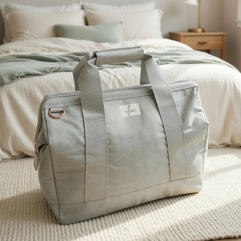 Classic Medium Holdall - Stone