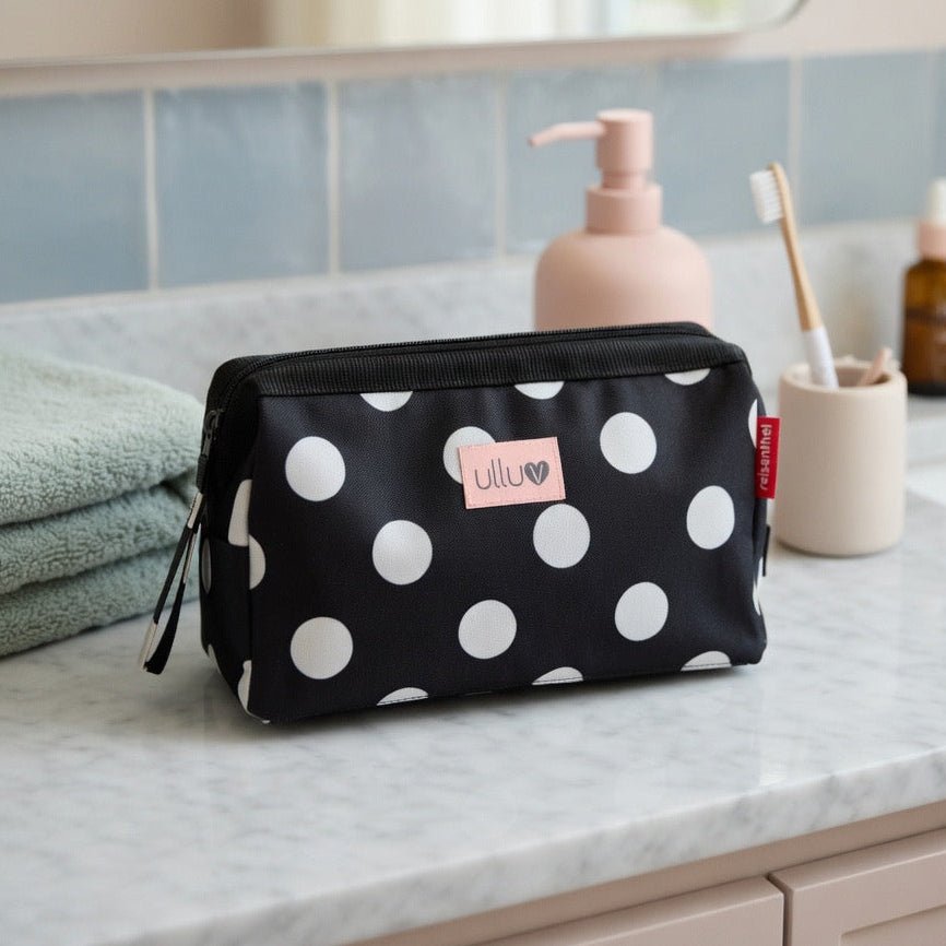 Classic Toiletry Bag - Retro Dots