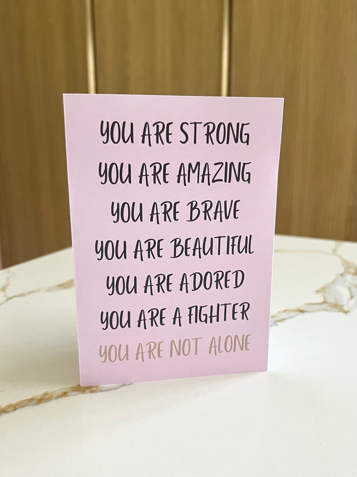 Difficult Time Greeting Card ☘️