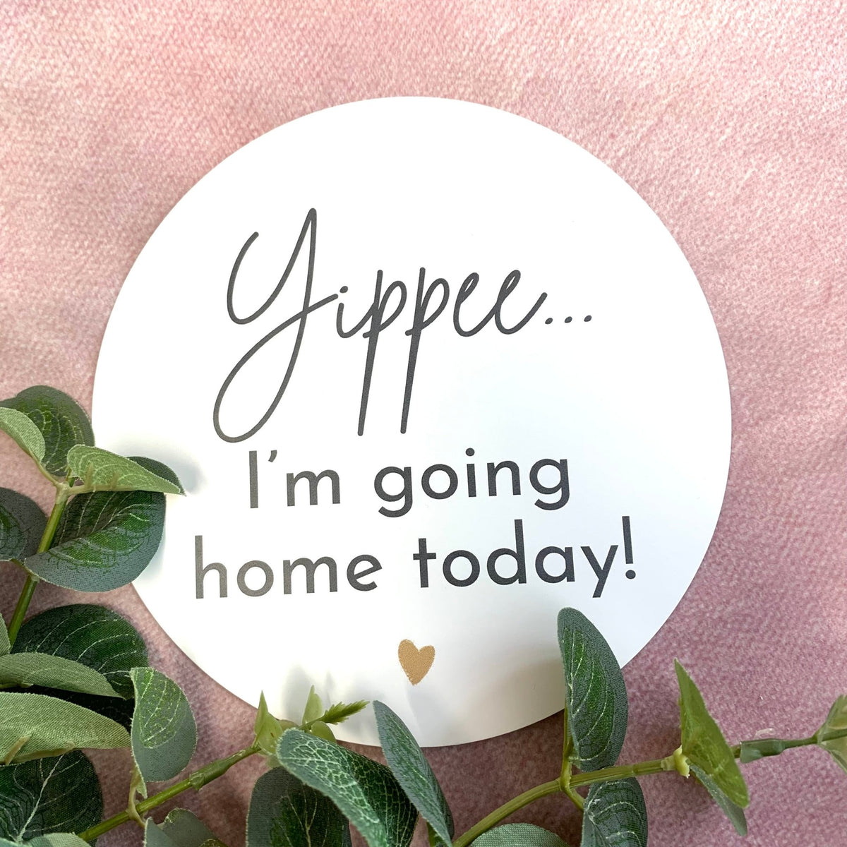 ENGLISH VERSION - &quot;Yippee... I&#39;m Going Home Today&quot; Disc ☘️