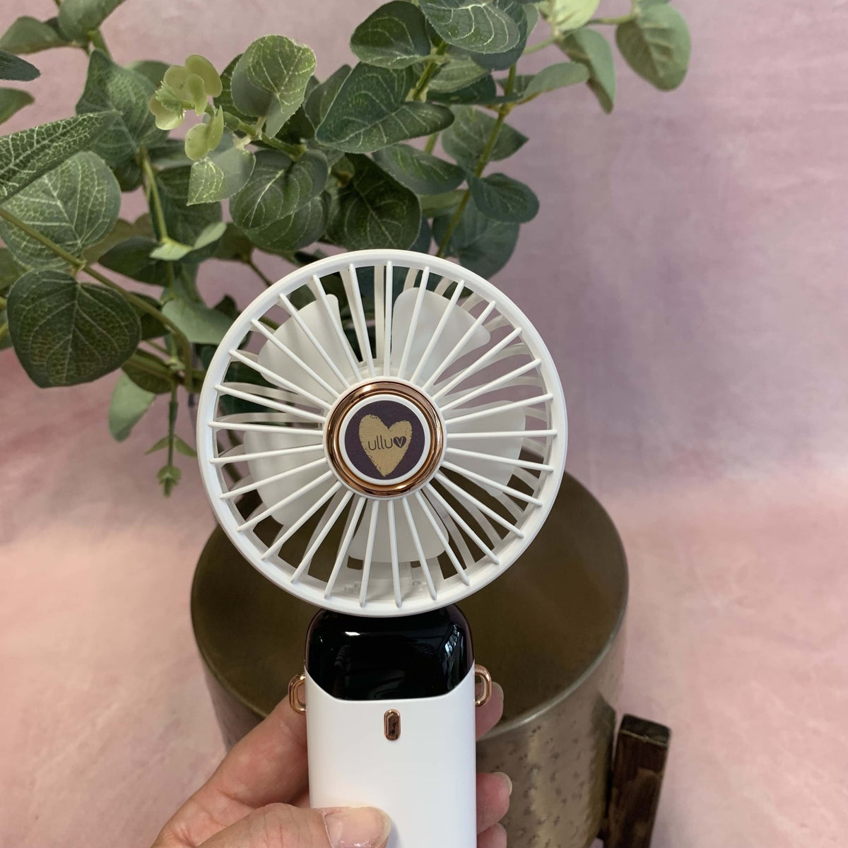 Folding Handheld Rechargeable Fan ☘️