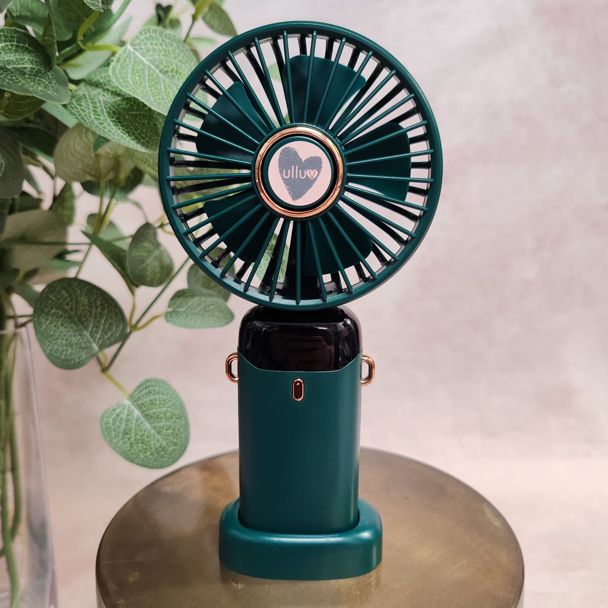 Folding Handheld Rechargeable Fan ☘️