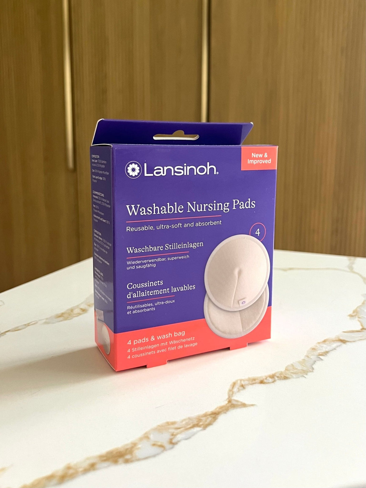 Lansinoh Washable Breast Pads