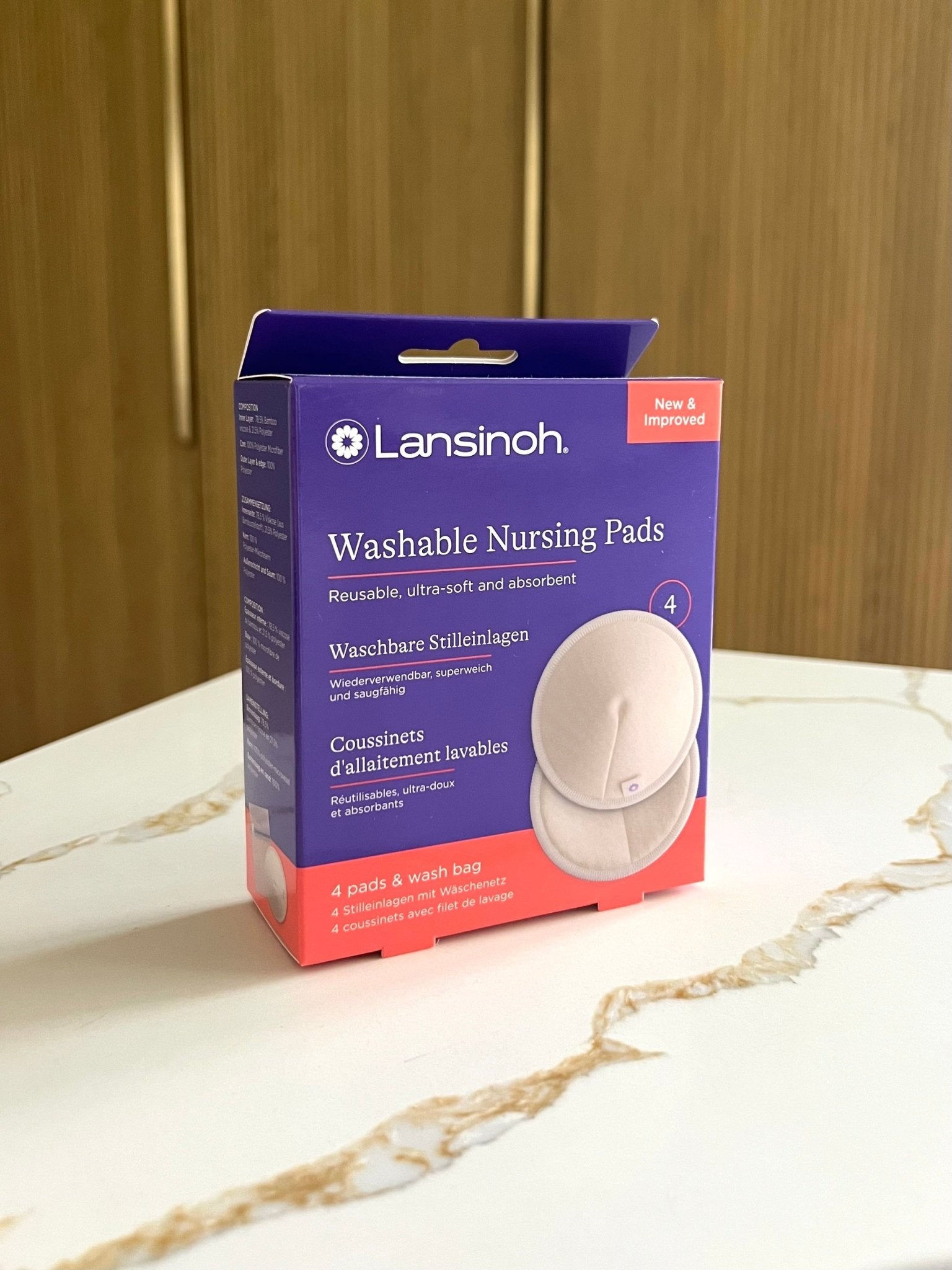 Lansinoh Washable Breast Pads