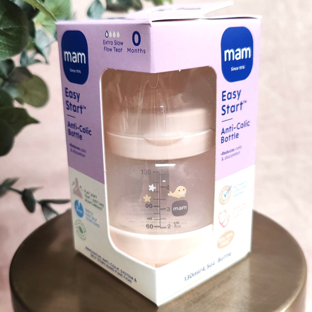 MAM Easy Start™ Anti-Colic 130ml Baby Bottle 0 months