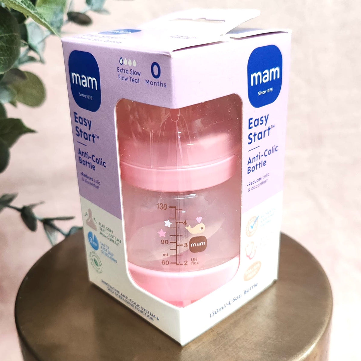 MAM Easy Start™ Anti-Colic 130ml Baby Bottle 0 months