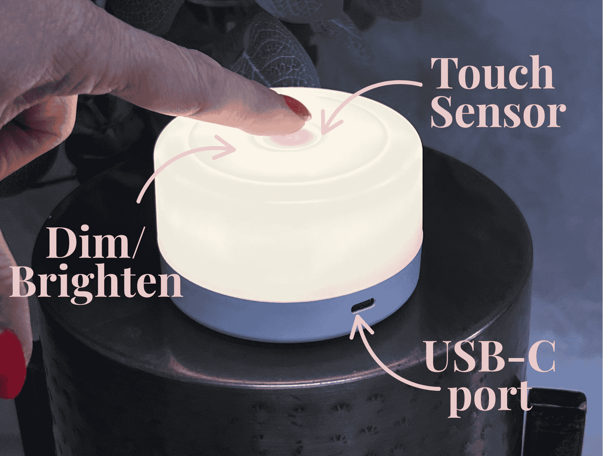 Mini LED Touch Light ☘️