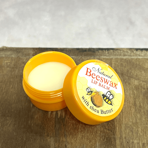 Natural Beeswax Lip Balm Pot