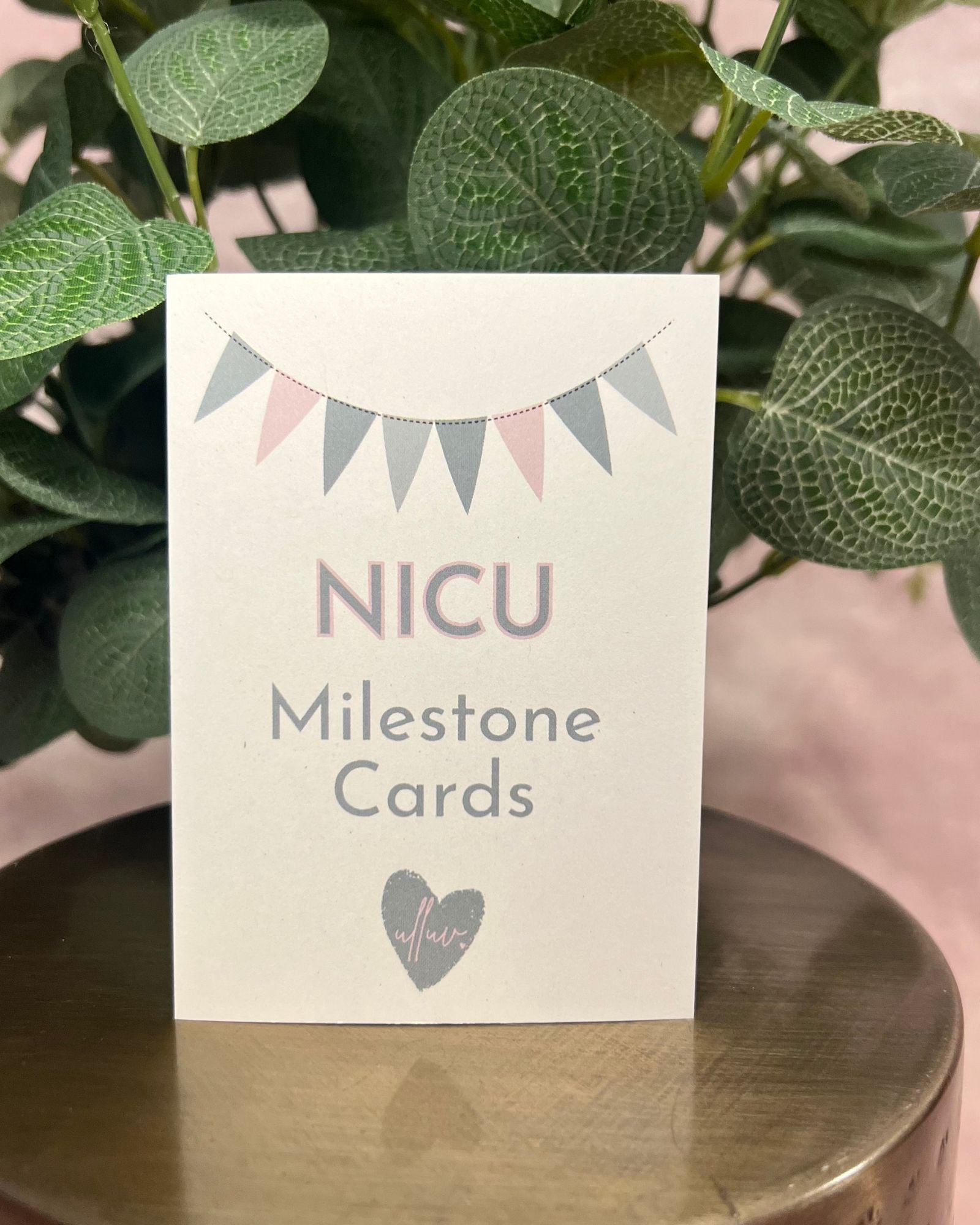 NICU Milestone Cards ☘️