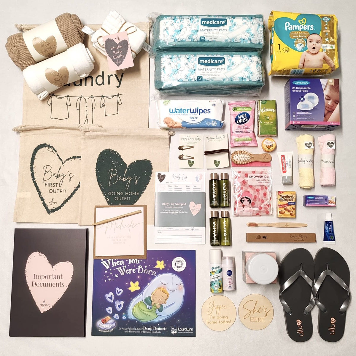 Platinum Hospital Bag Contents Pack