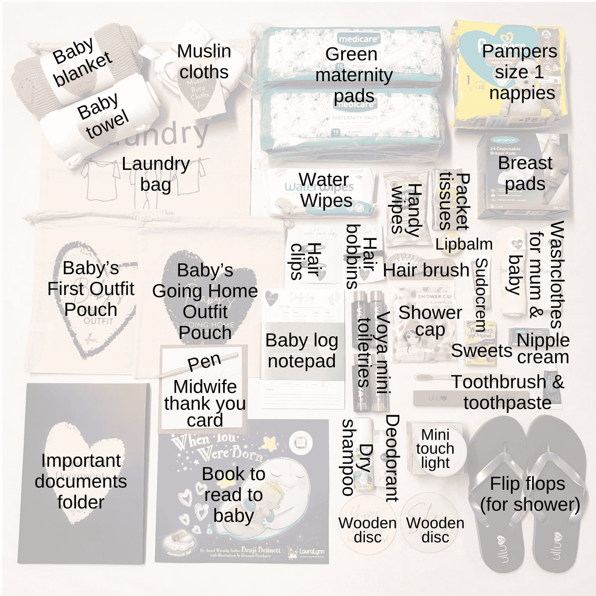 Platinum Pre-Packed Hospital Bags