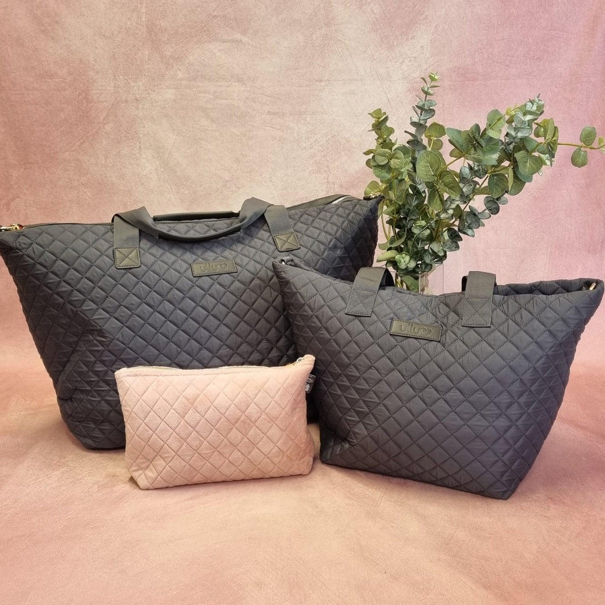 Signature Bag Set - Dark Grey ☘️