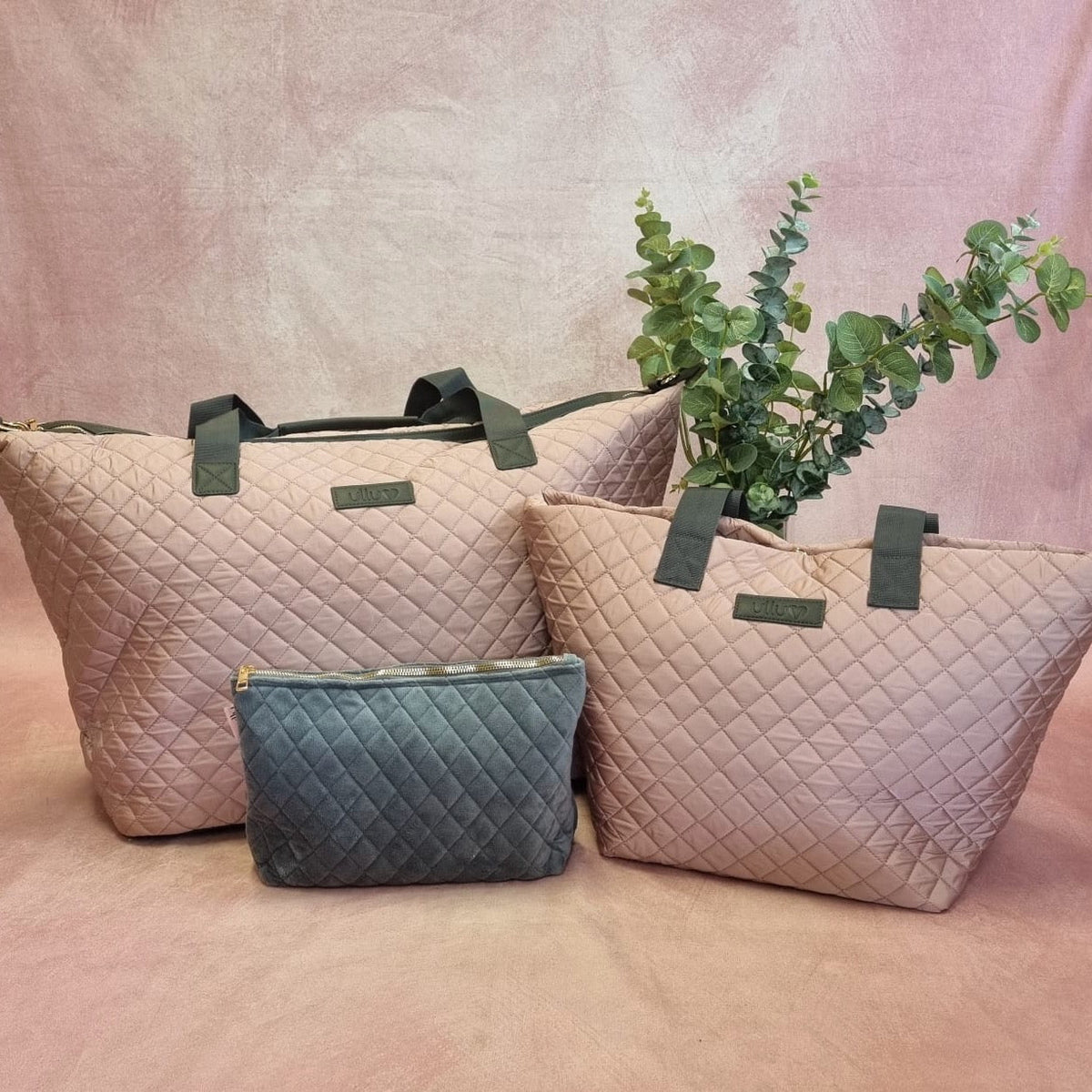 Signature Bag Set - Dusky Pink ☘️