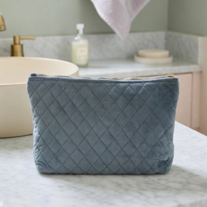 Signature Cosmetic Bag - Grey