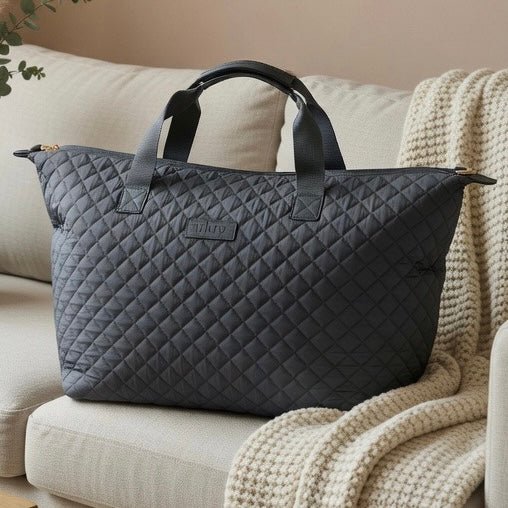 Signature Large Holdall - Dark Grey