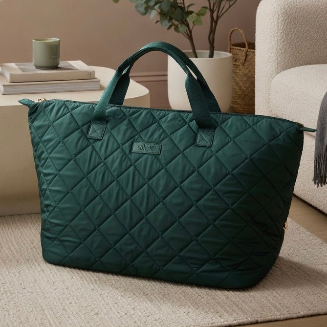 Signature Large Holdall - Racing Green