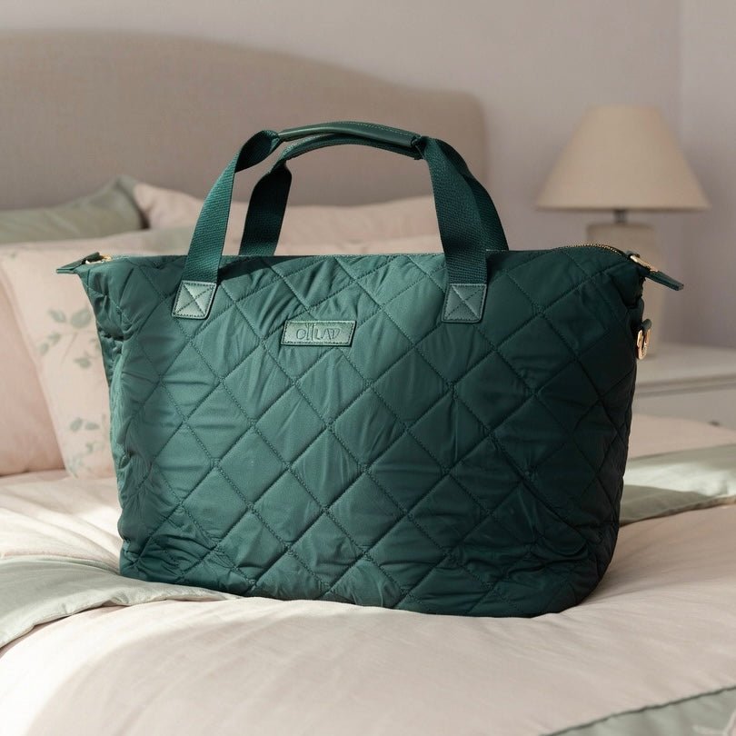 Signature Medium Holdall - Racing Green