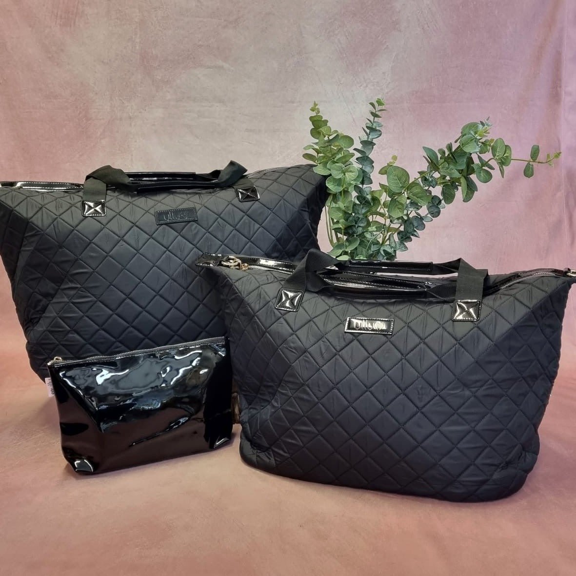 Signature Bag Set - Midnight Black ☘️